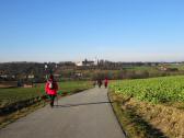  Blick auf die Wanderstrecke Richtung Tillysburg 