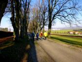  Wanderroute ber Lindenalle des Schlosses 