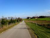  Blick auf die Wanderstrecke Richtung Autobahn 