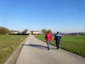  Wanderroute auf der Eichbergstrae 