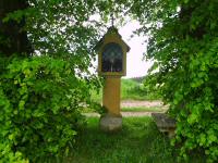  schöner Bildstock an der Wegkreuzung 
