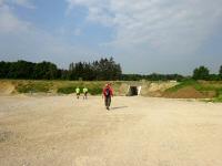 Wanderroute zur Unterführung der Erlauftal Bundesstraße (B25) im Schotterwerk Brandl 
