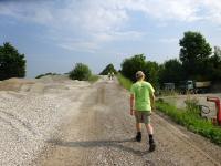  Wanderroute beim Schotterwerk Brandl bei Mühling 