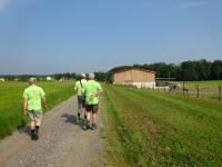  Wanderroute nach Brunning beim Bisongatter 