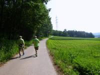  Blick auf die Wanderstrecke 
