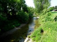  Blick von der Brücke auf die Kleine Erlauf 