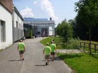Wanderroute durch das Messegelände entlang der Kleinen Erlauf 