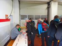  Marathonis vor dem Start 