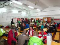  Marathonis vor dem Start 