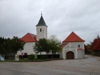  Blick zur Friedhofskirche hl. Veit bei Seitenstetten 