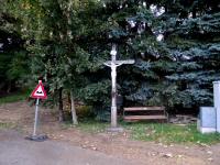  Wegkreuz am Straßenrand 