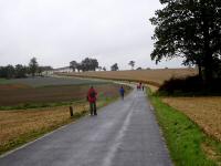  Wanderroute auf der L6235 nach Bierbaumdorf 