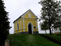 nochmals der Blick zur Hörtlmair-Kapelle in Bierbaumdorf 