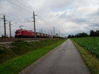  Wanderroute wieder entlang der Westbahn 