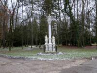  Blick zur Dreifaltigkeitssäule am Schlosspark 