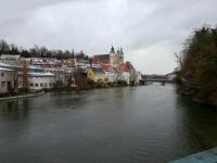  Der schöne Blick vom Museums Steg flussabwärts 