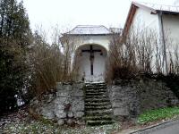  Blick zur Wegkapelle bei der Gleinker Gasse 