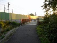 Wanderroute entlang der Westbahn beim Ybbser Mühlbach 