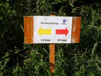  Infotafel - Streckenteilung bei der 2. K+L 