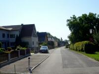 Wanderroute auf der Schlossstraße ins Zentrum von Kalsbach 