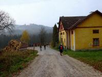  der Blick zurück zum Forsthaus bzw zur SK 
