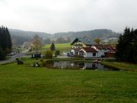 nochmals der schöne Blick zur Cafe-Pension Kristall 