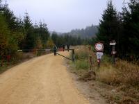 Wanderroute durch das große Waldgebiet der Zeiler Berge