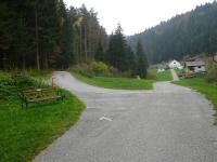  Blick auf die Wanderstrecke 