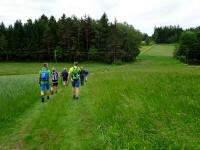  Blick auf die Wanderstrecke 