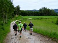  Blick auf die Wanderstrecke 