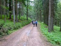  Blick auf die Wanderstrecke 
