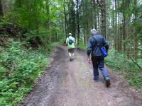  Blick auf die Wanderstrecke 