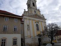  Blick zur Augustiner Kirche an der Stockerauer Strae 
