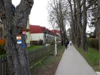  Wanderroute auf dem Parkweg 