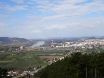  sehr schner Fernblick nach Korneuburg 