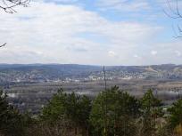  nochmals der schne Fernblick nach Klosterneuburg 