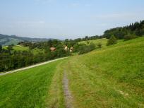 Blick auf die Wanderstrecke 
