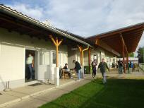  Blick zum Start-/Zielraum - Sportanlage Spillern 