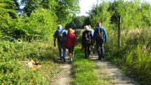  Blick auf die Wanderstrecke 