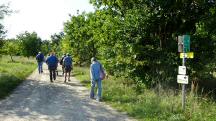  Wanderroute auf der Sonndorfer Straße 