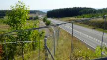  Blick auf die Horner Bundestraße (B4) 
