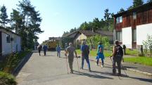  Wanderroute auf der Sonndorfer Straße 
