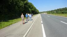  Wanderroute entlang der Horner Straße 