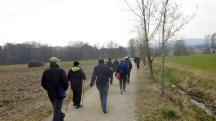  Wanderroute auf dem Wanderweg "Alte Strae" 