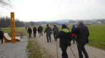  Wanderroute auf dem Wanderweg "Alte Strae" 