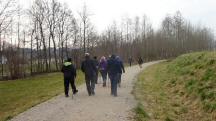 Wanderroute entlang des Ferschnitzbachs auf dem Wanderweg "Alte Strae" 
