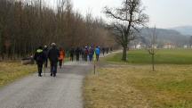 Wanderroute entlang des Ferschnitzbachs auf dem Wanderweg "Alte Strae"  nach Senftenegg