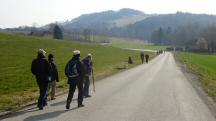  Blick auf die Wanderstrecke Richtung Wang 