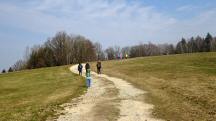  Wanderroute auf dem Haberg 