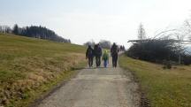  Wanderroute auf dem Haberg 